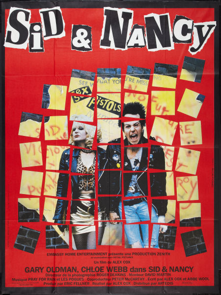 SID AND NANCY 映画パンフレット/ おまけPISTOLS レコード Sid and Nancy (1986) | Geek vs Goth